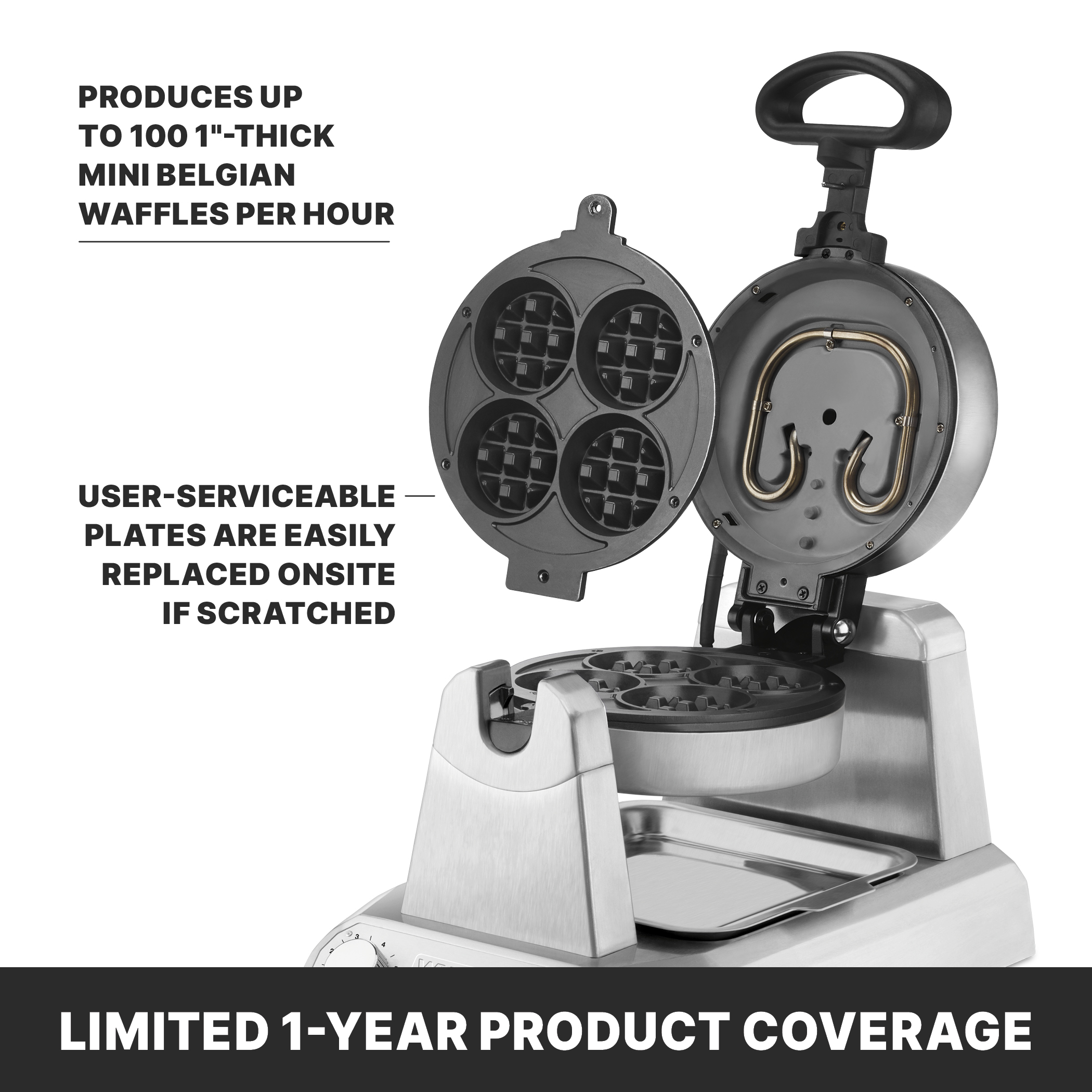 Mini Belgian Waffle Maker